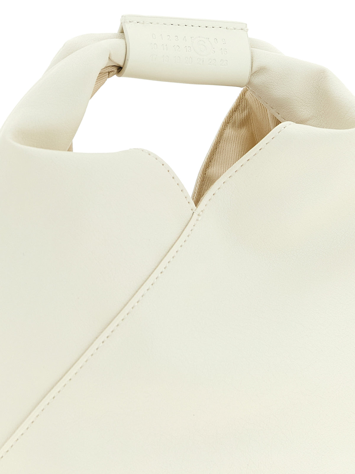 MM6 Maison Margiela Umhängetasche aus weißem Polyethylen