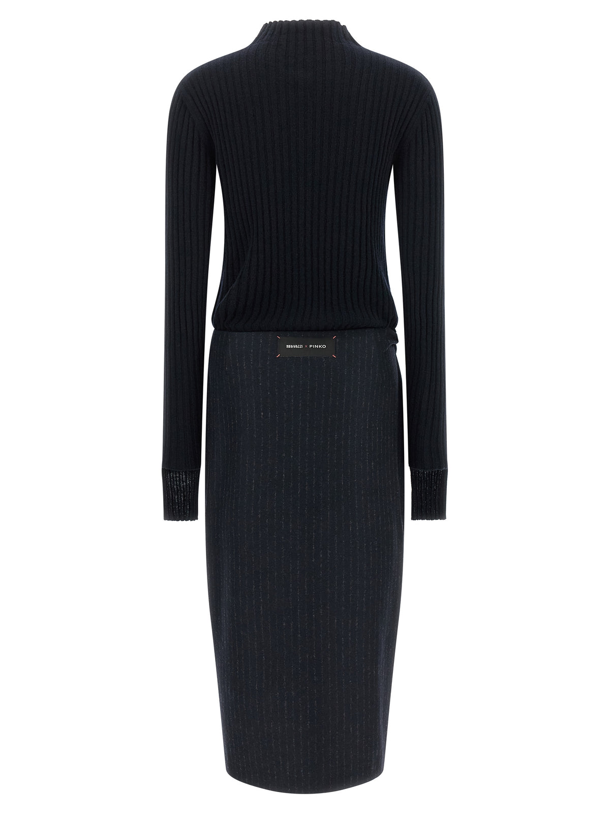 PINKO Blaues Polyester-Midikleid