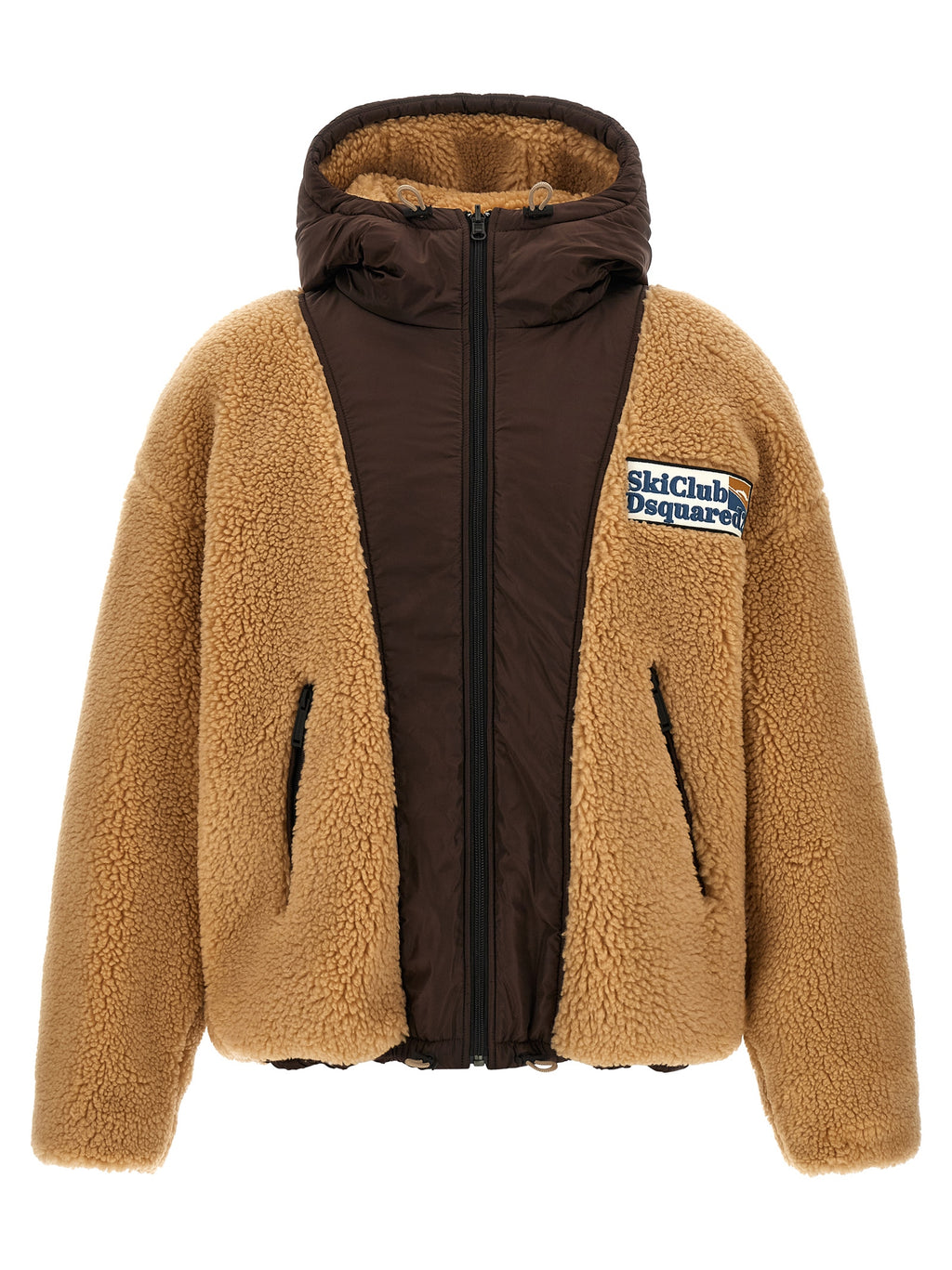 Dsquared² Braune Bomberjacke aus Polyester