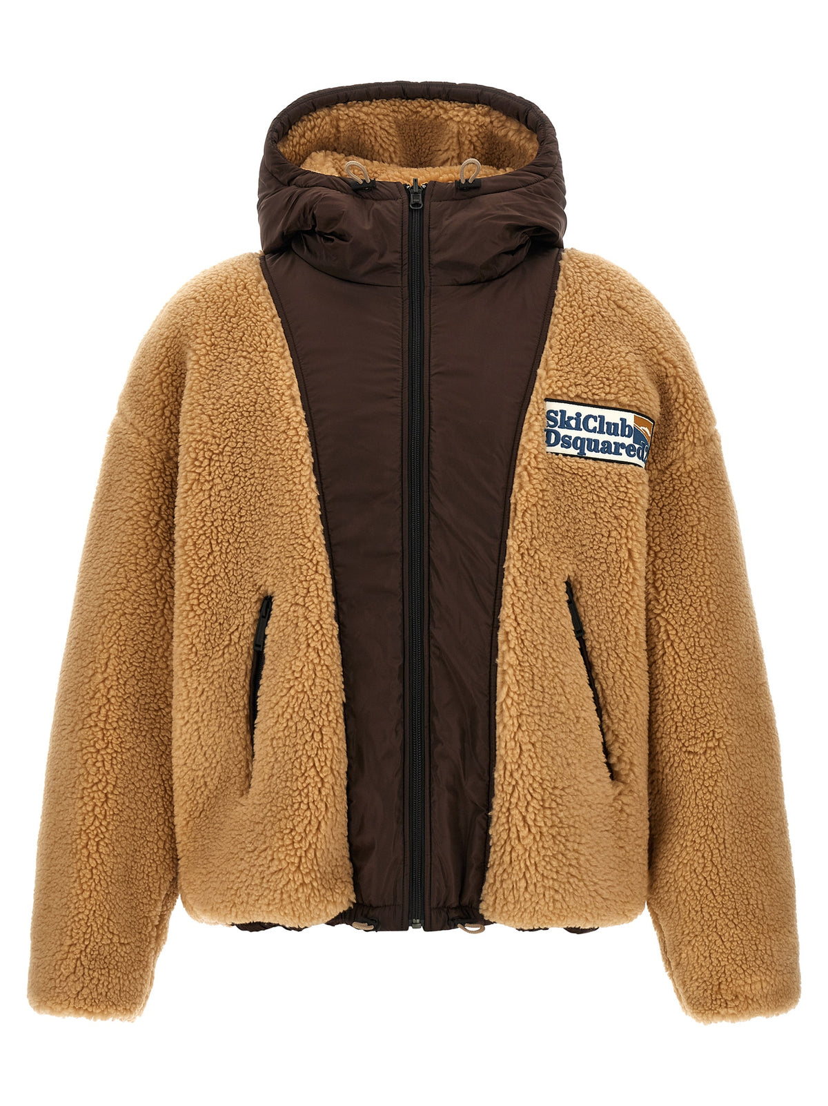 Dsquared² Braune Bomberjacke aus Polyester