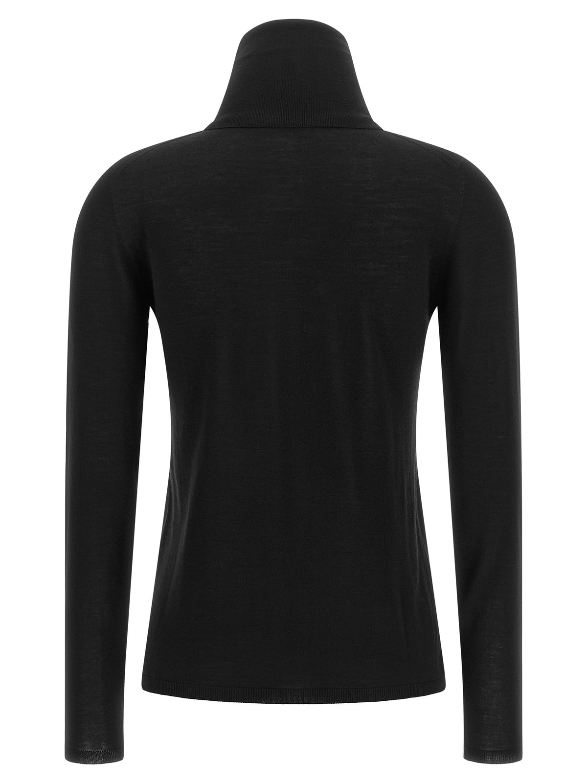 Max Mara Cardigan aus schwarzer Schurwolle