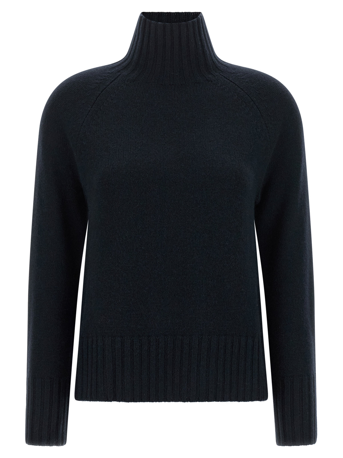 'S Max Mara Strickjacke aus blauer Wolle