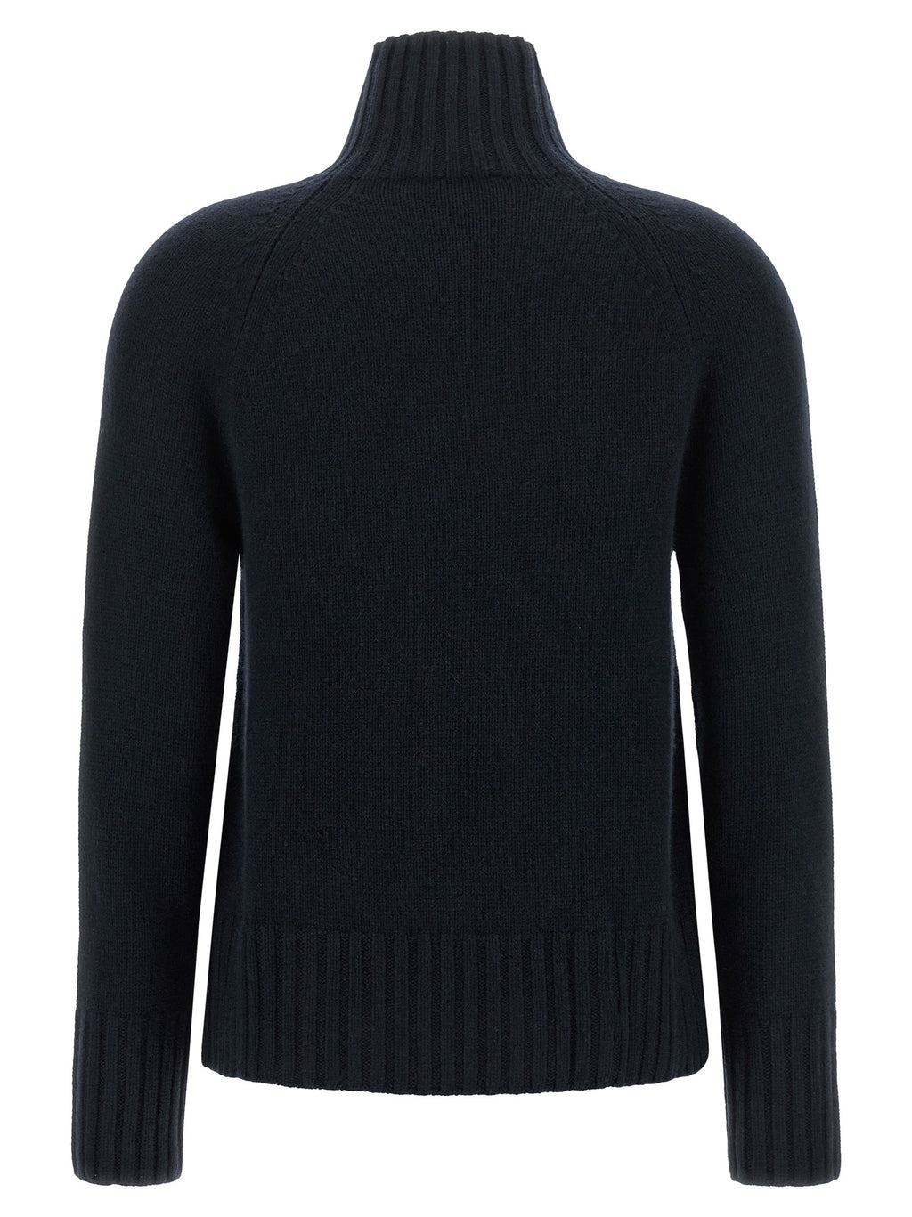 'S Max Mara Strickjacke aus blauer Wolle