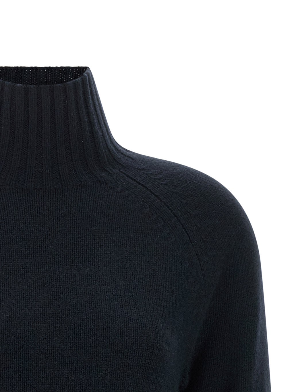 'S Max Mara Strickjacke aus blauer Wolle