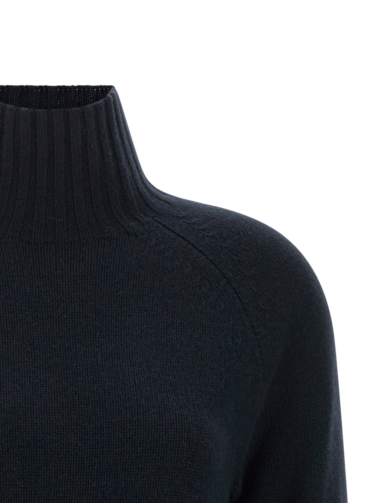 'S Max Mara Strickjacke aus blauer Wolle