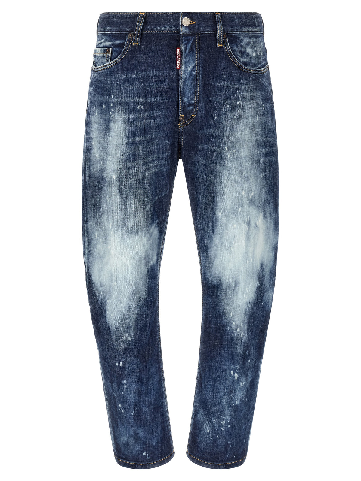 Dsquared² Blaue Slim Fit Jeans aus Baumwolle
