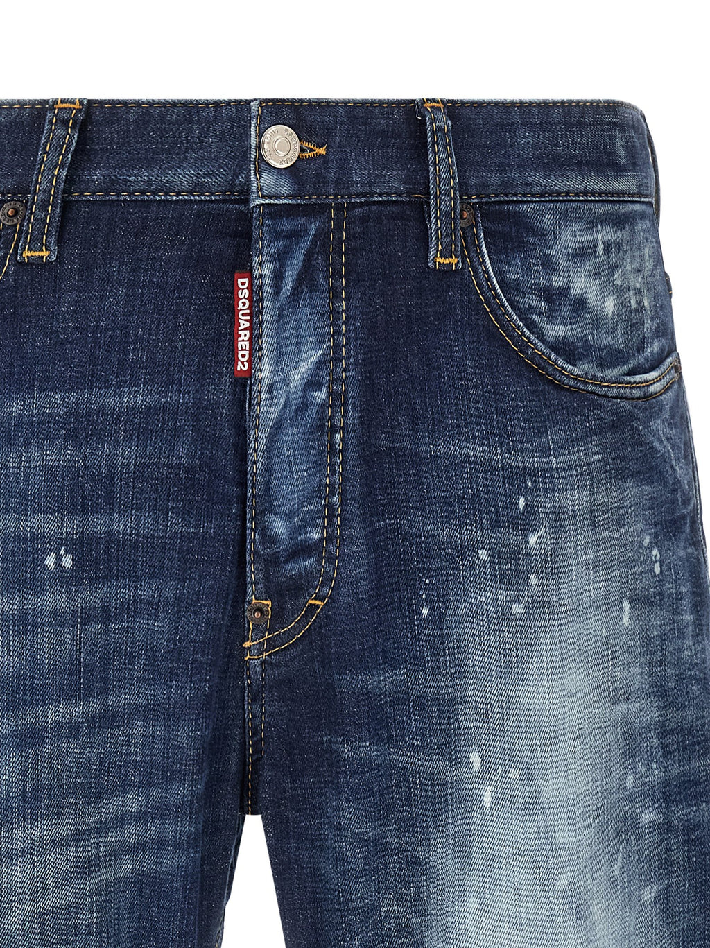 Dsquared² Blaue Slim Fit Jeans aus Baumwolle