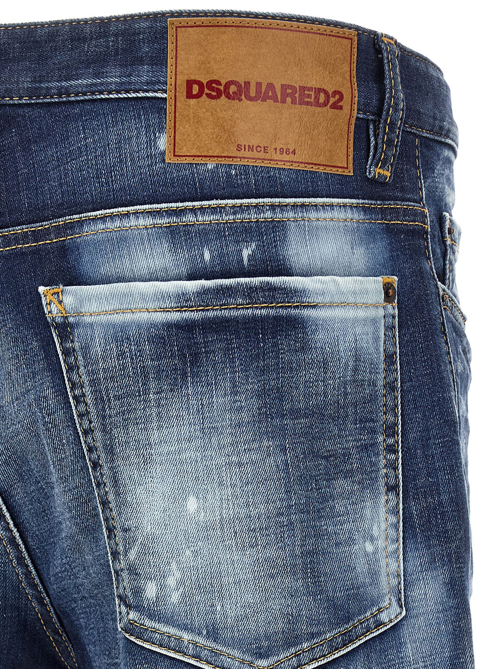 Dsquared² Blaue Slim Fit Jeans aus Baumwolle