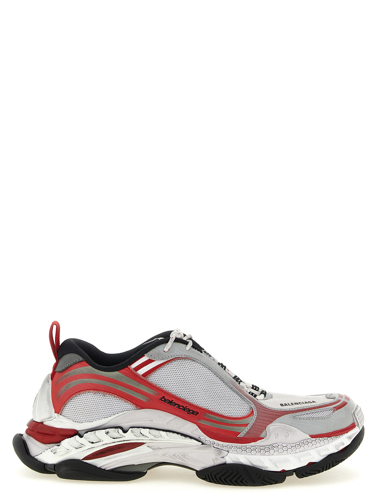 Balenciaga Weiße Polyethylen Athletic Sneakers