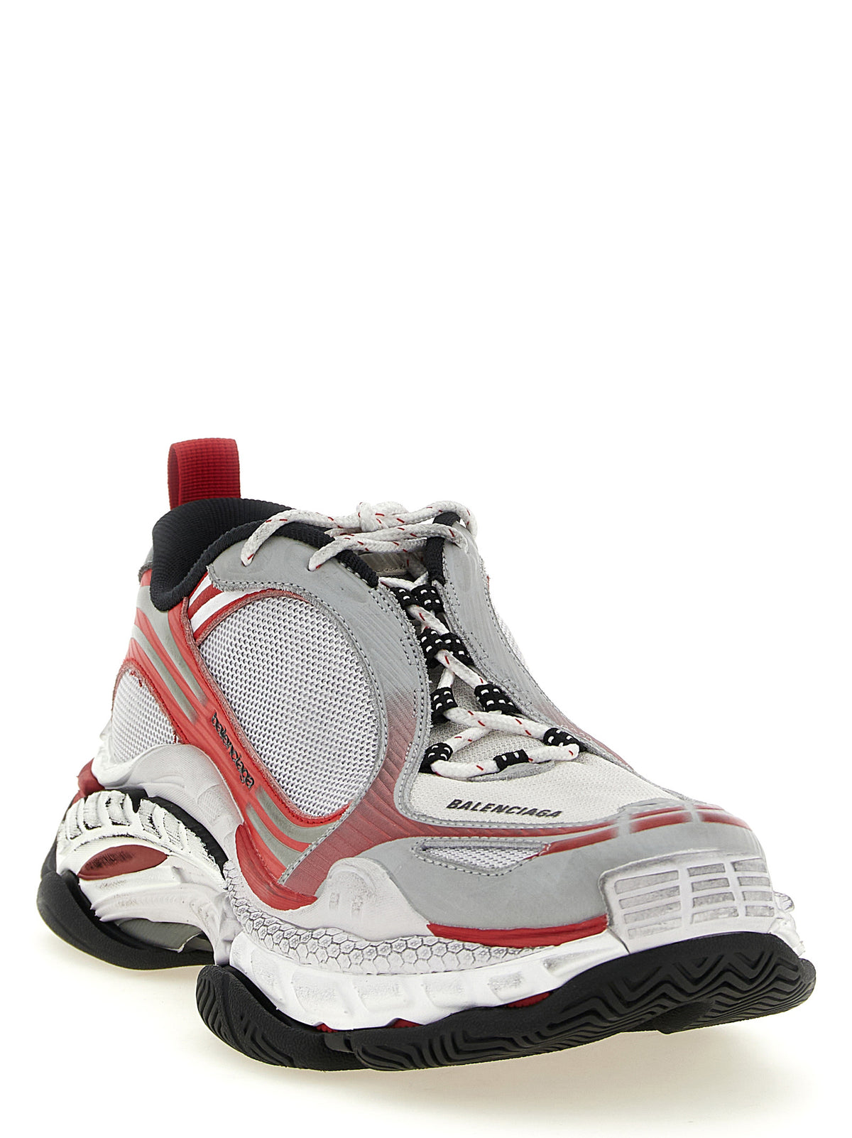 Balenciaga Weiße Polyethylen Athletic Sneakers