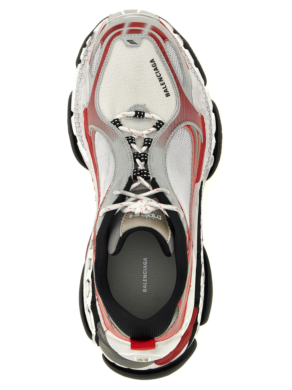 Balenciaga Weiße Polyethylen Athletic Sneakers