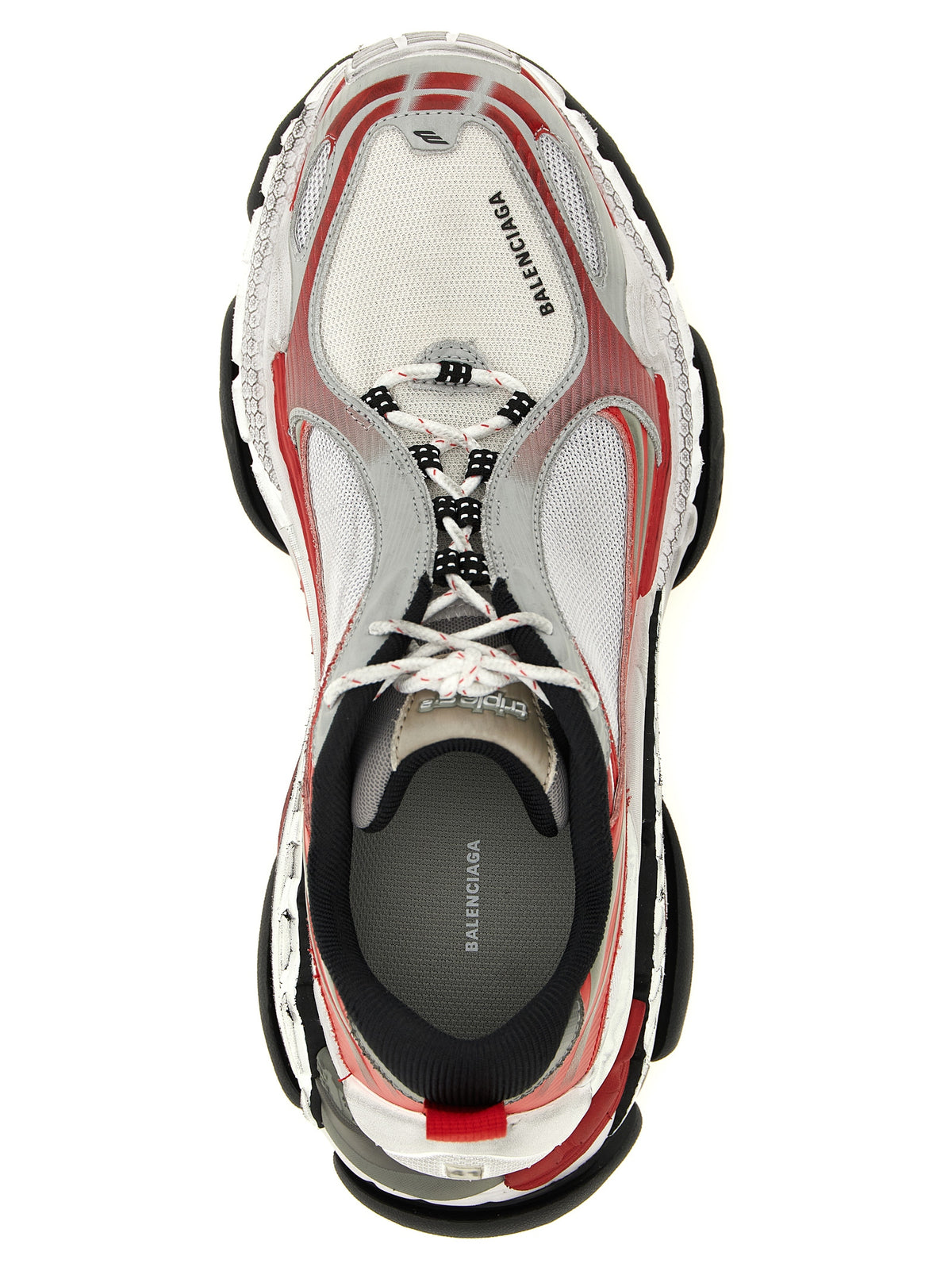 Balenciaga Weiße Polyethylen Athletic Sneakers