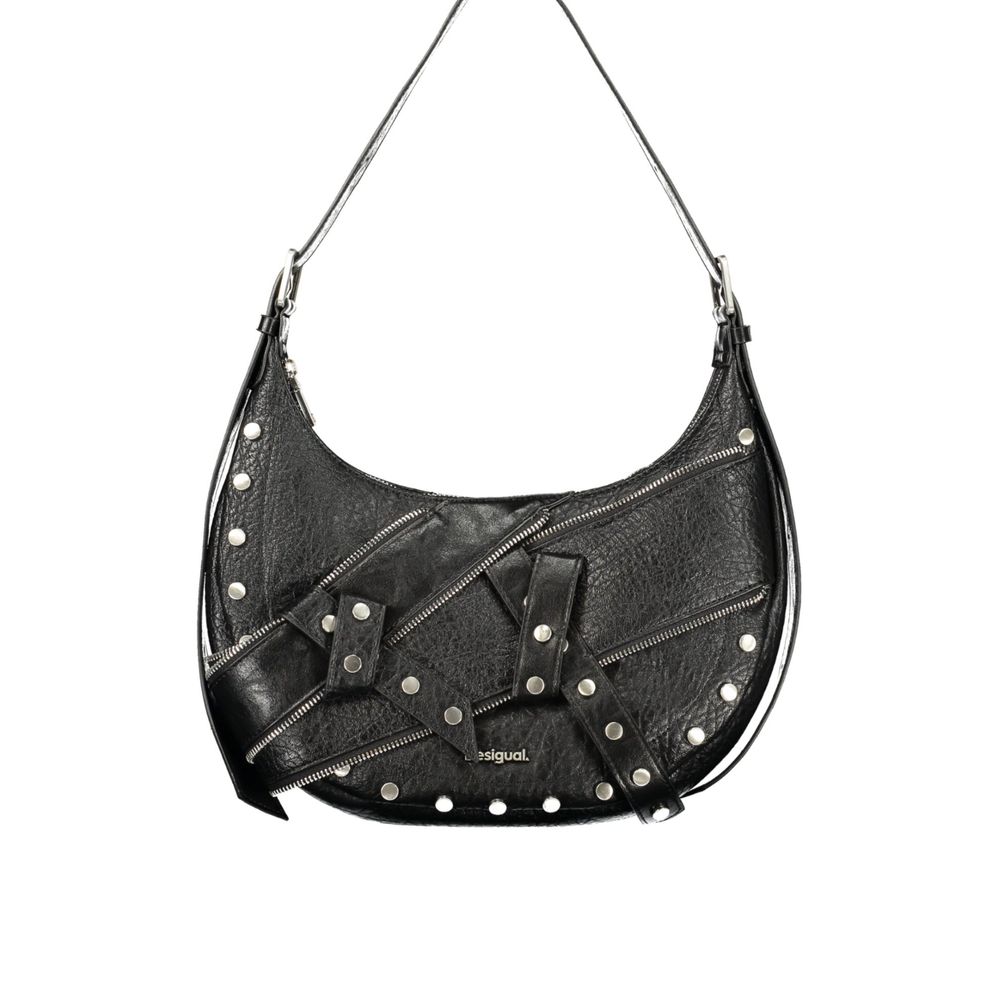 Desigual Schwarz Polyurethan Damen Tasche