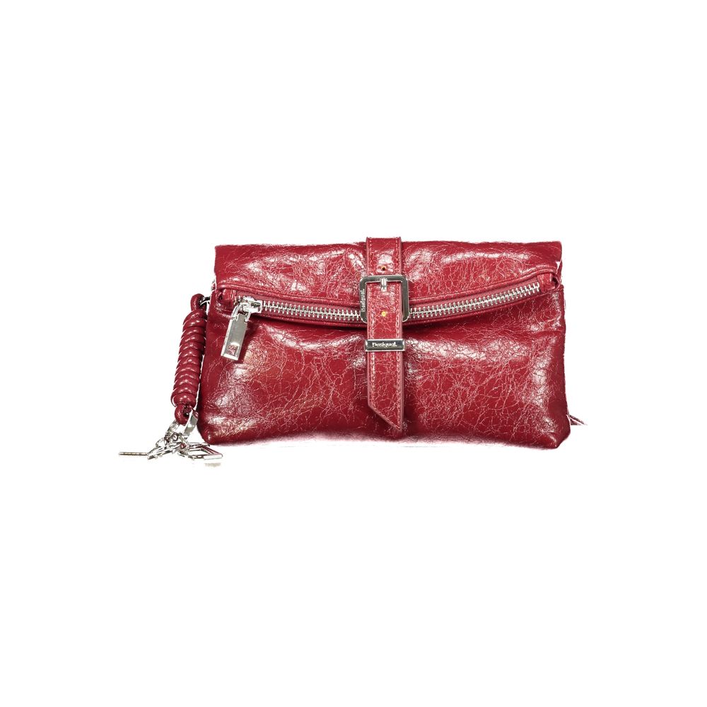 Desigual rote Damentasche aus Polyurethan