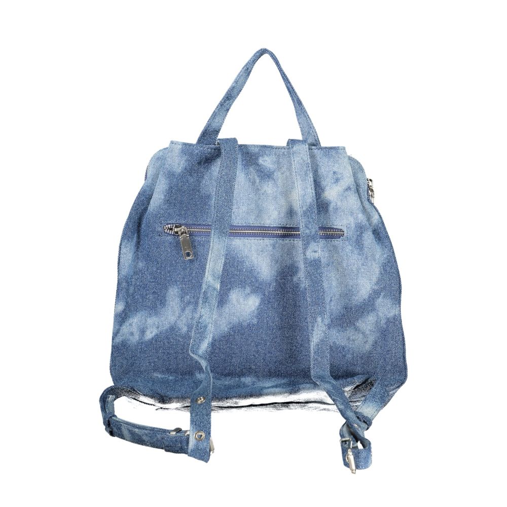 Desigual Damenrucksack aus blauer Baumwolle