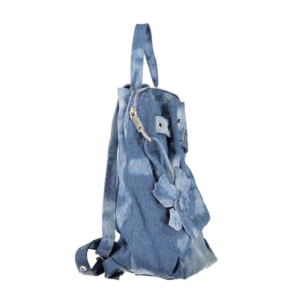Desigual Damenrucksack aus blauer Baumwolle
