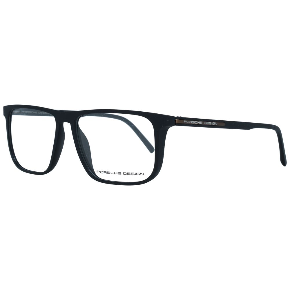 Porsche Design Brille aus schwarzem Kunststoff (Fassungen)