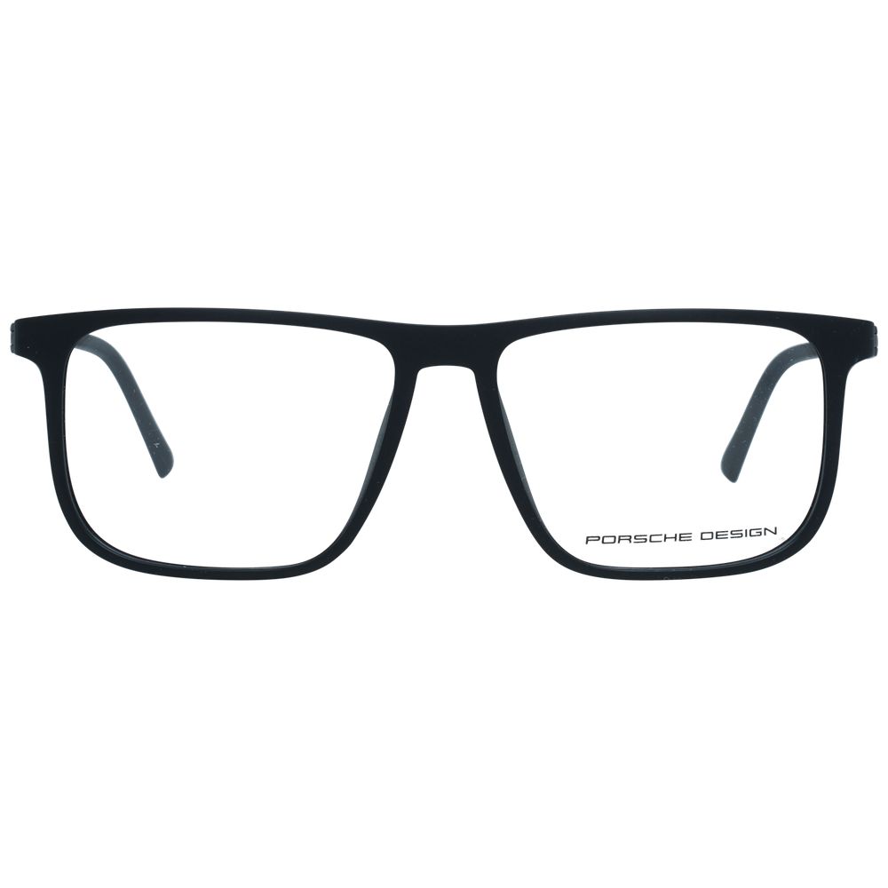 Porsche Design Brille aus schwarzem Kunststoff (Fassungen)
