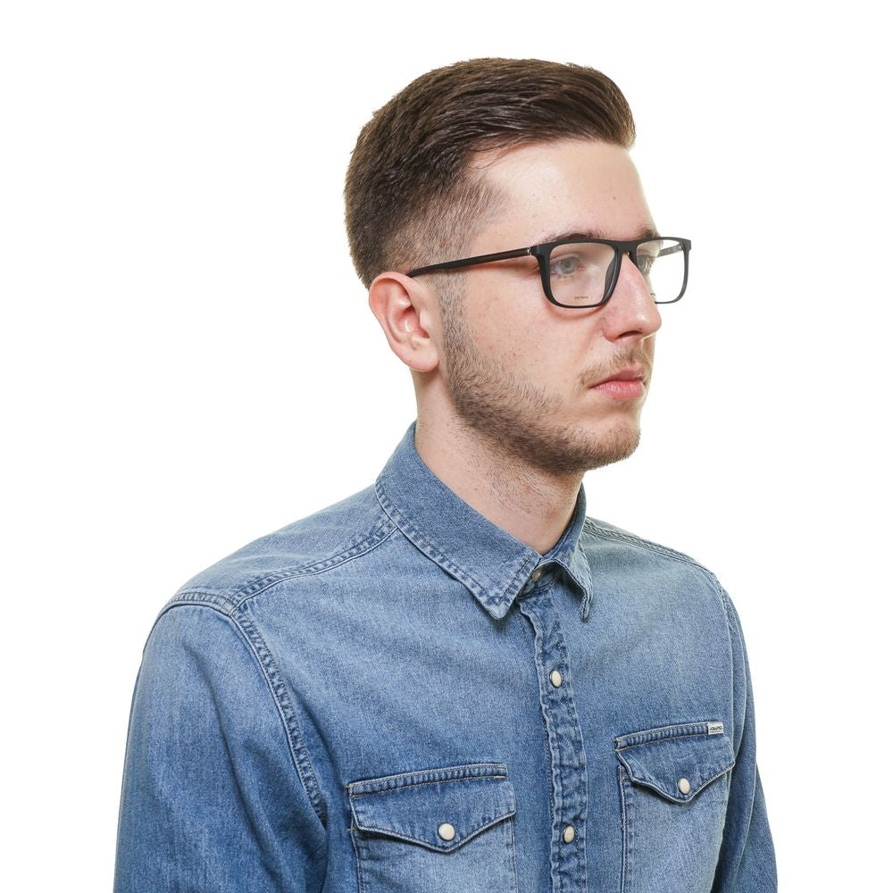 Porsche Design Brille aus schwarzem Kunststoff (Fassungen)