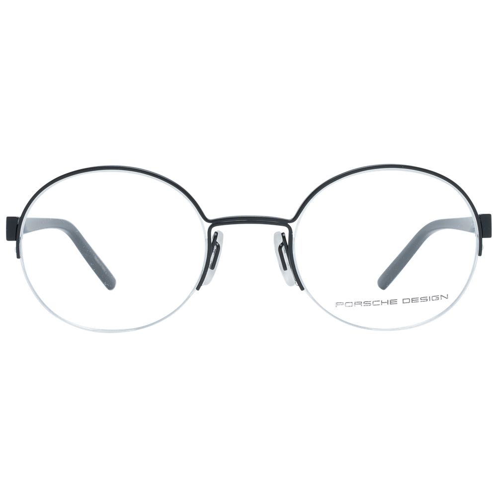 Porsche Design Brille (Gestell) aus schwarzem Metall und Kunststoff