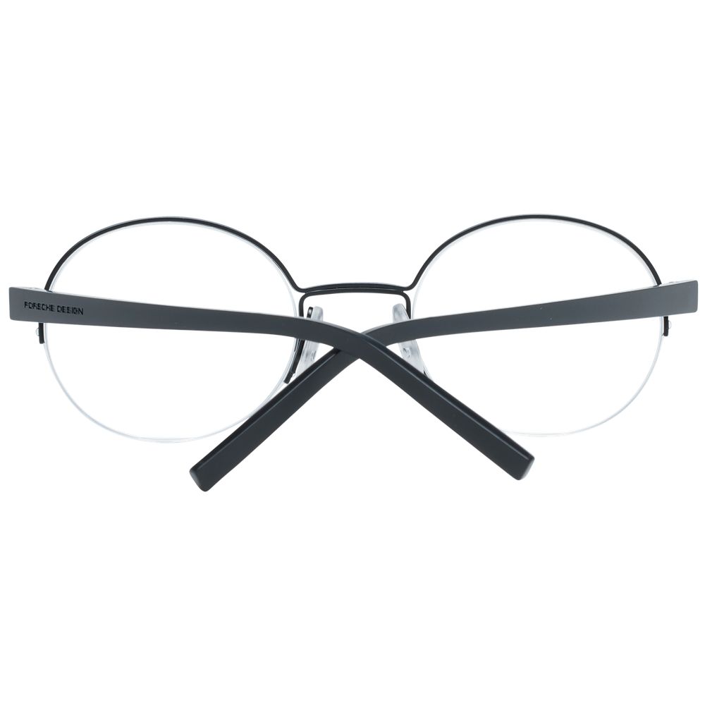 Porsche Design Brille (Gestell) aus schwarzem Metall und Kunststoff