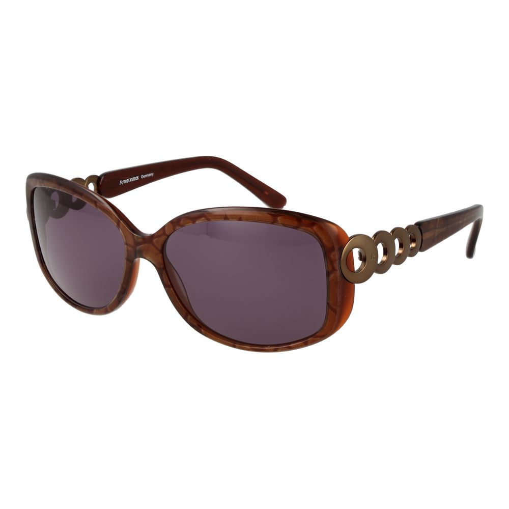 Rodenstock Sonnenbrille aus braunem Azetat