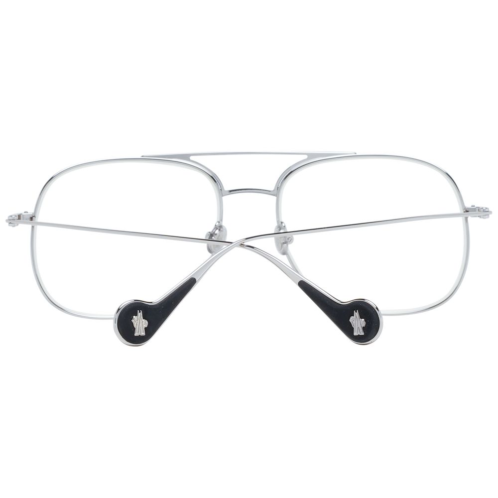 Moncler Sonnenbrille aus silbernem Metall
