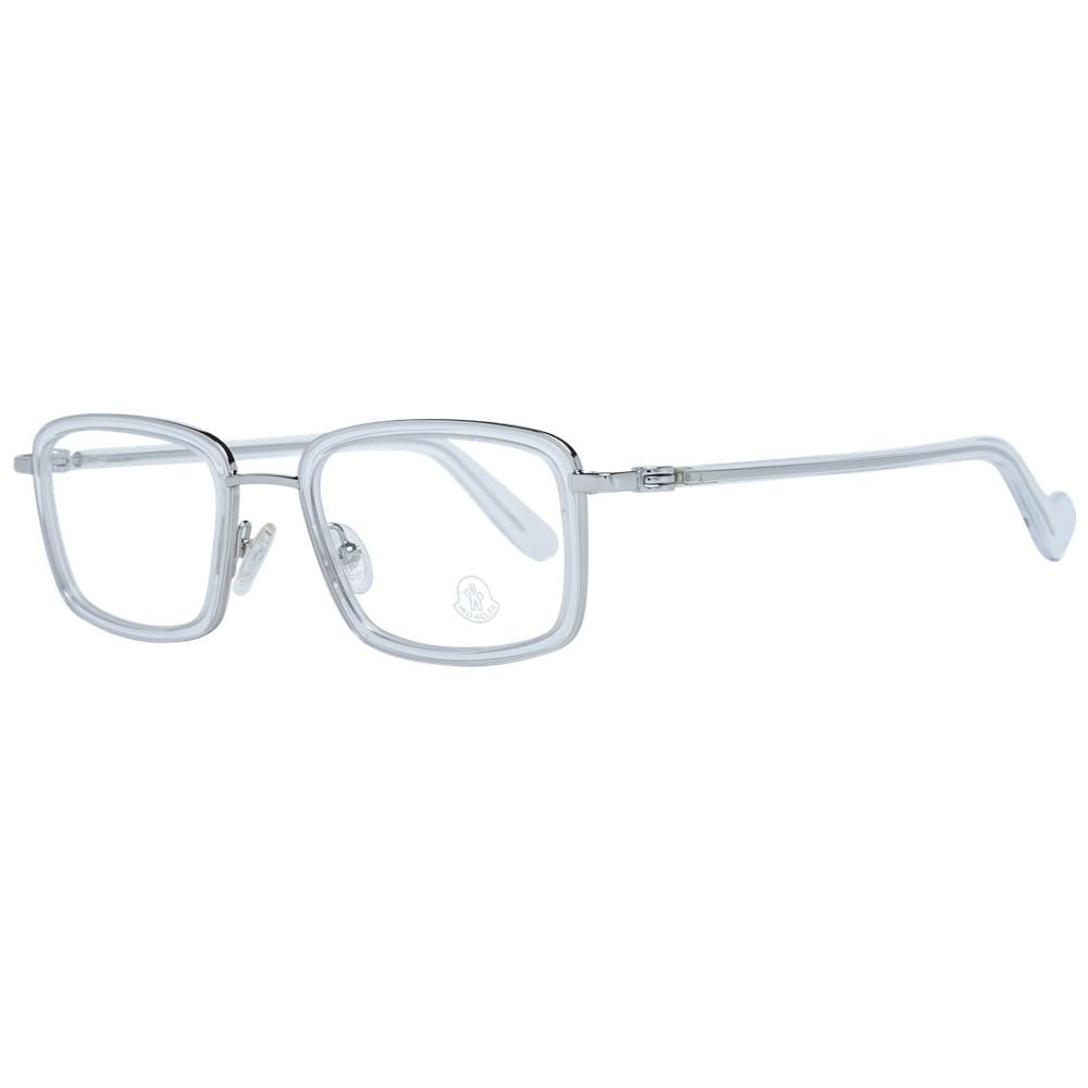 Moncler Transparente Brille aus Metall und Kunststoff (Fassungen)