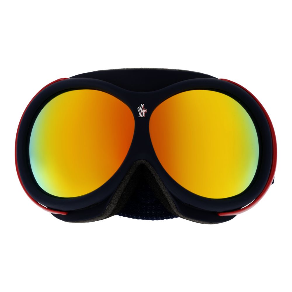 Moncler Sonnenbrille aus rotem Kunststoff