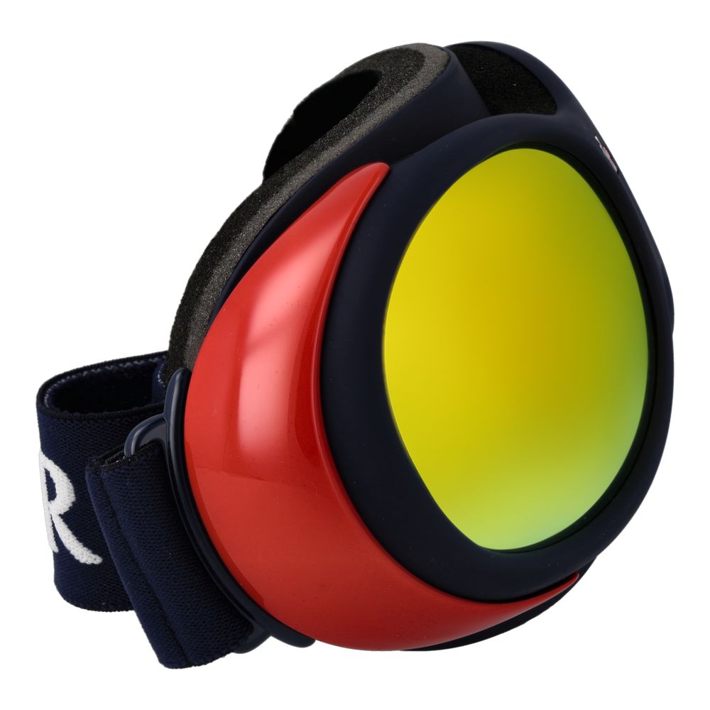Moncler Sonnenbrille aus rotem Kunststoff