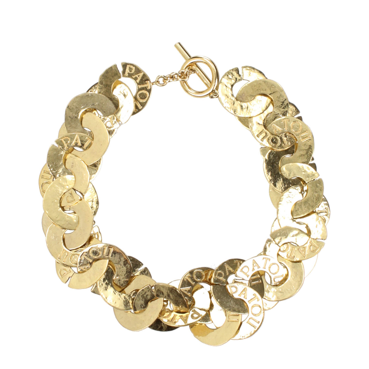 Patou Goldmessing-Halskette