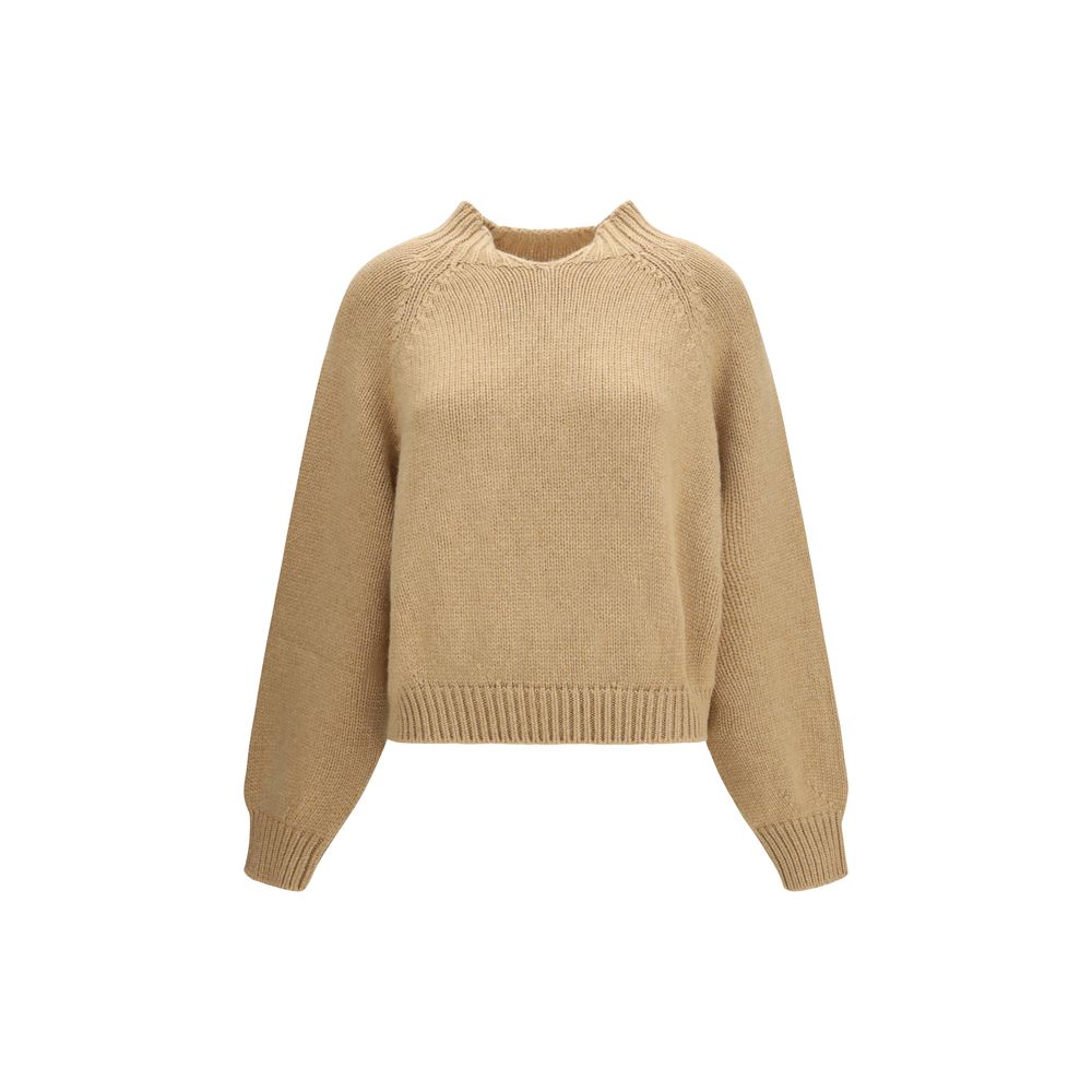 Khaite Kaschmirpullover Beige