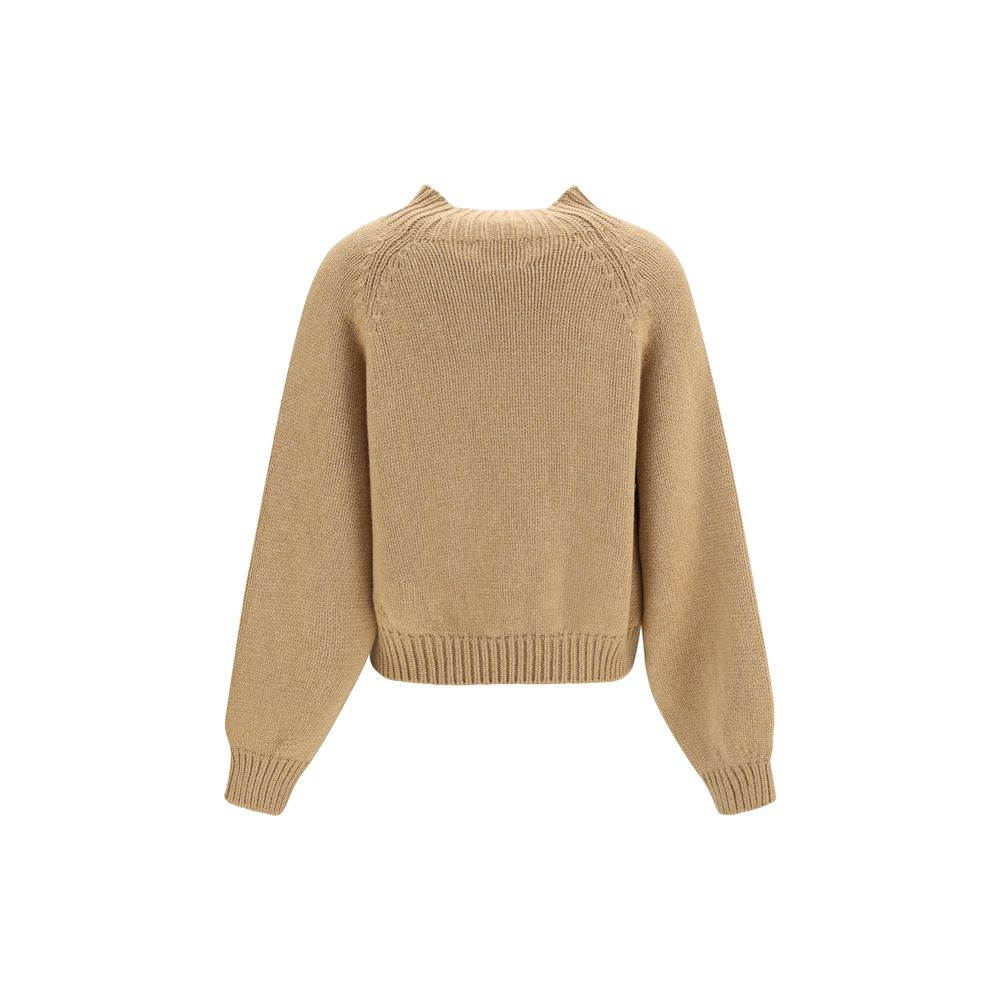 Khaite Kaschmirpullover Beige