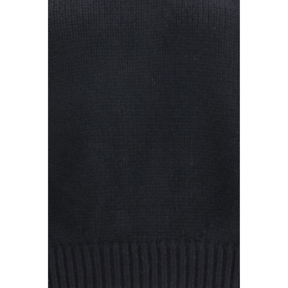 Khaite Black Cashmere Sweater