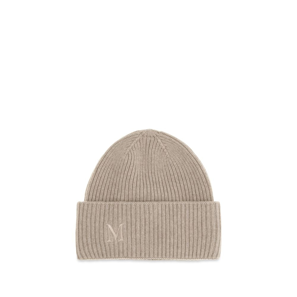 Max Mara Beanie aus Kaschmir in Beige