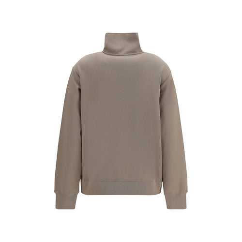 'S Max Mara Beigefarbenes Baumwoll-Sweatshirt