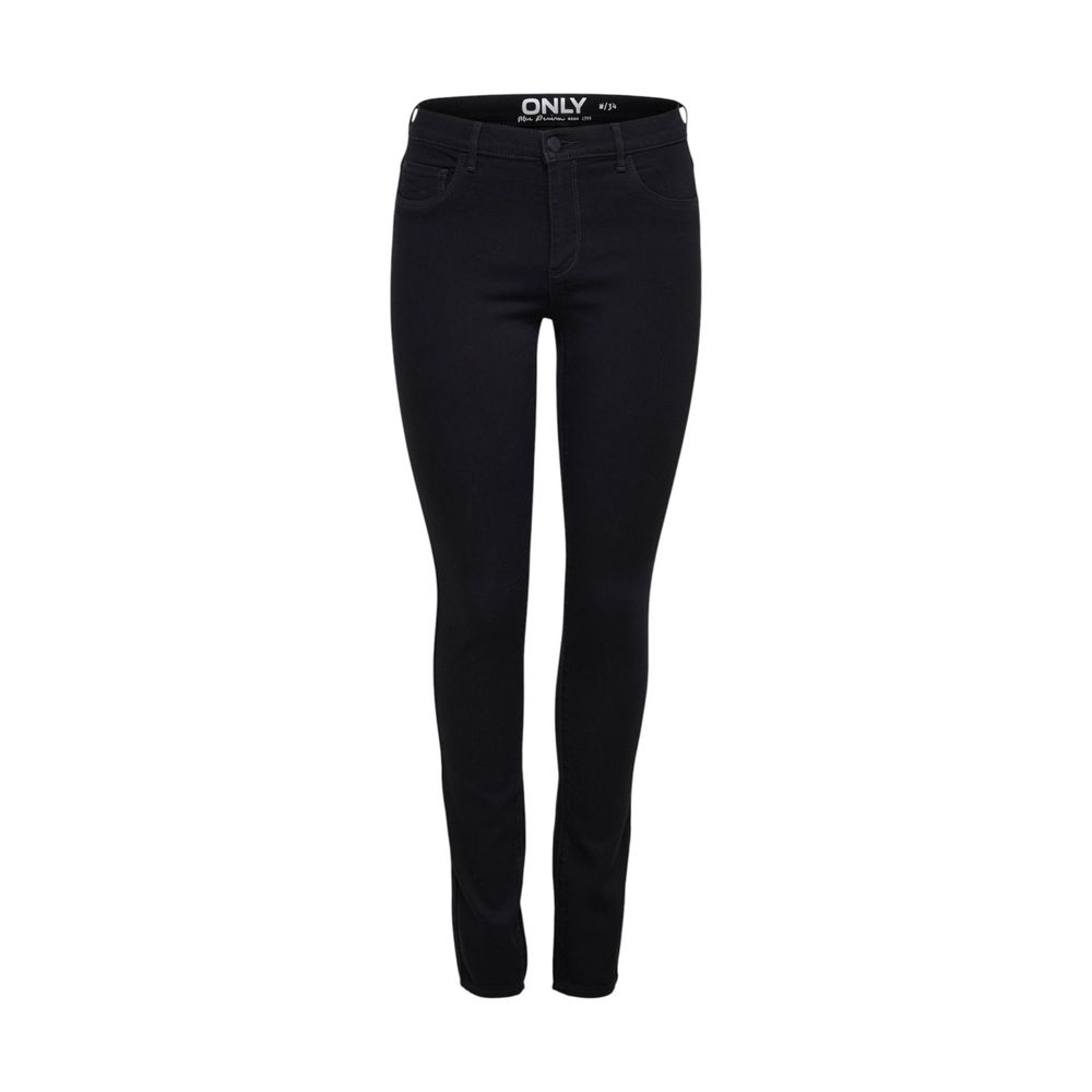 Nur schwarze Skinny Jeans aus Viskose