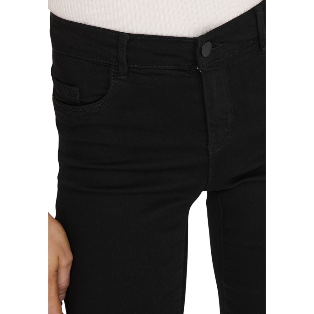 Nur schwarze Skinny Jeans aus Viskose