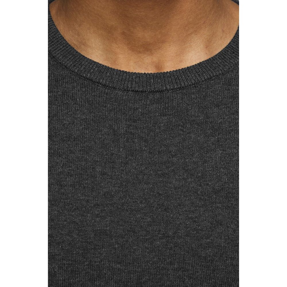Jack & Jones Graues Baumwoll-Sweatshirt