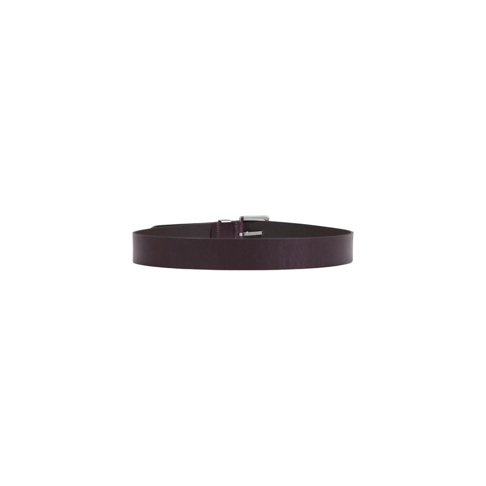 Armani Exchange Regular-Gürtel aus braunem Leder