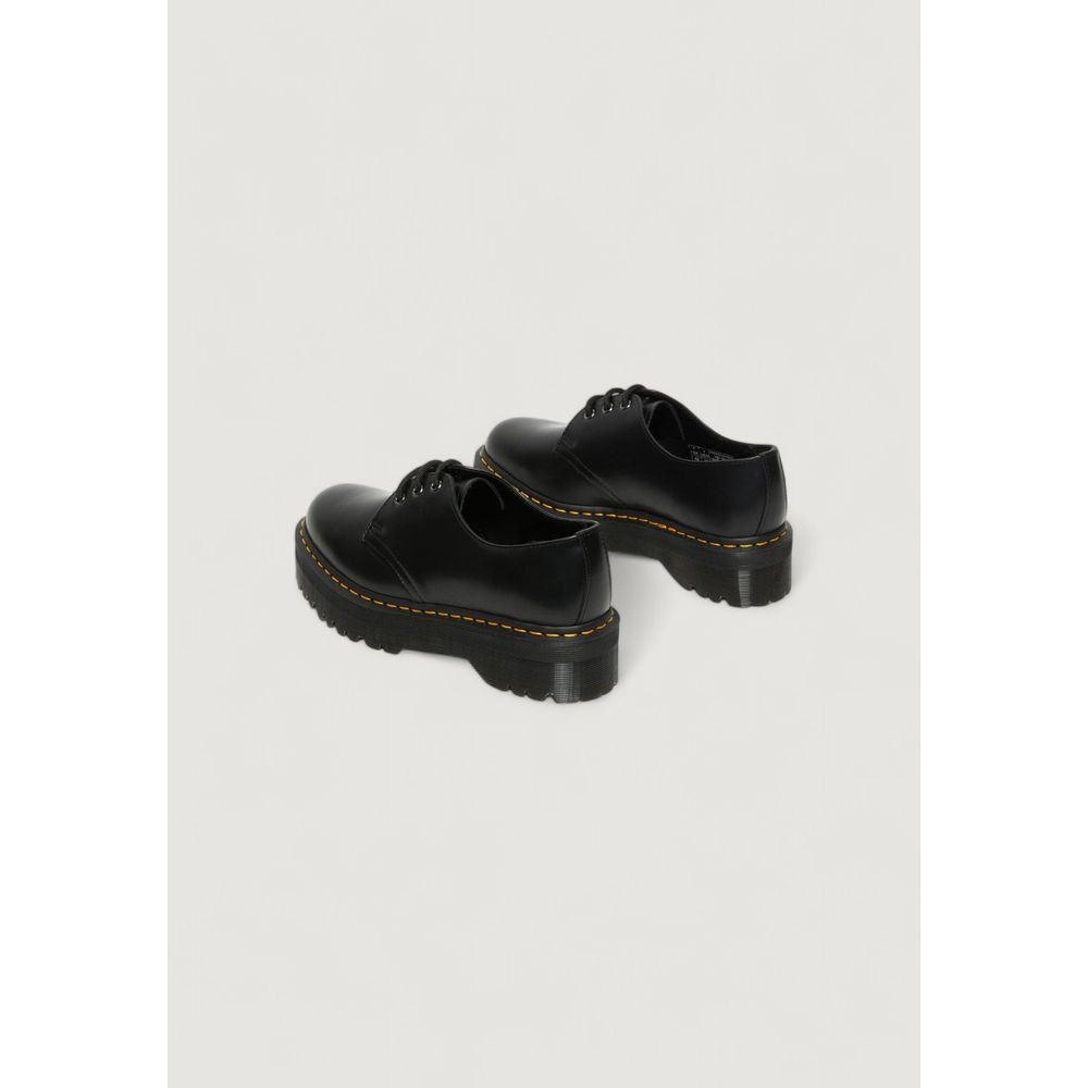 Dr. Martens Schnürstiefeletten aus schwarzem Leder