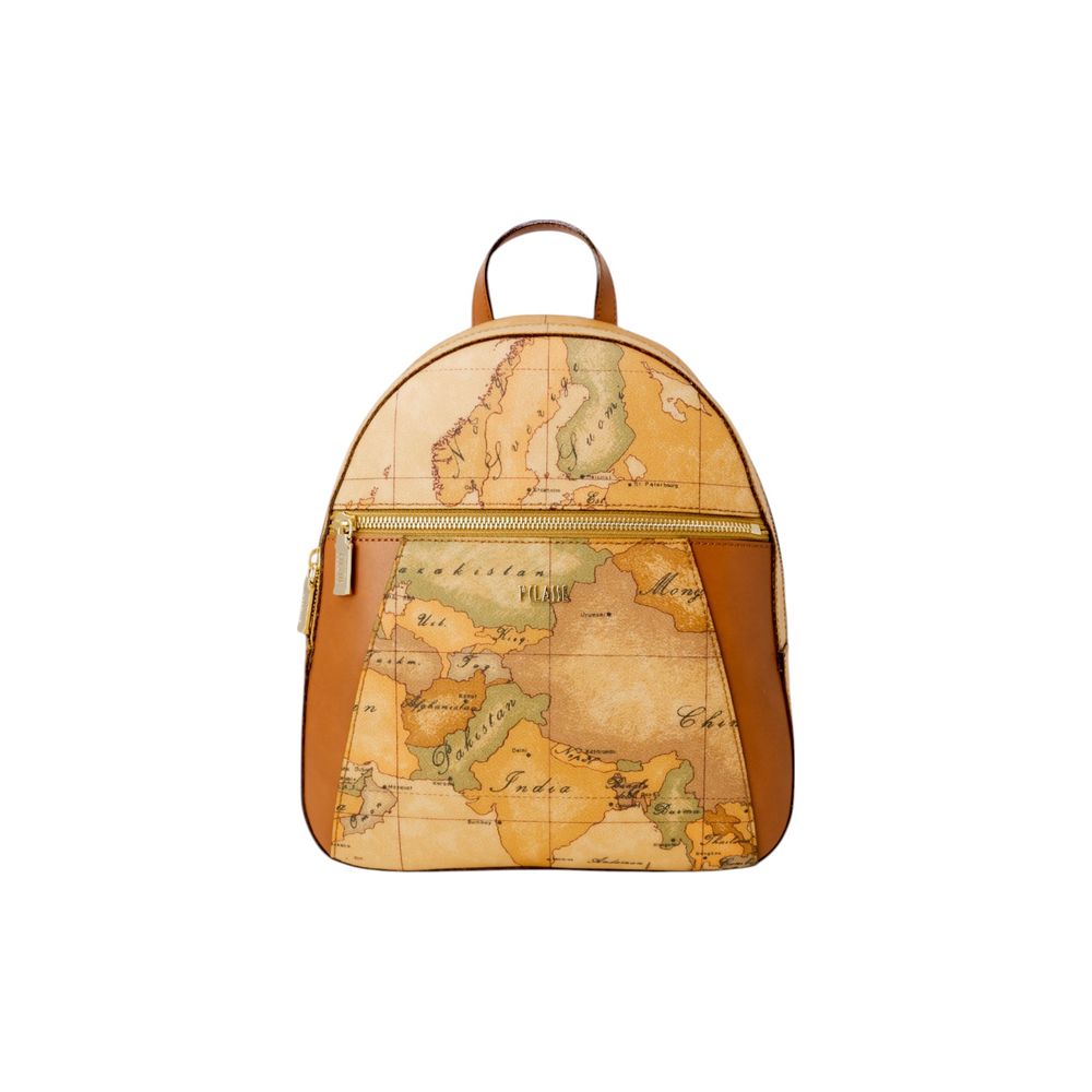 Alviero Martini Prima Classe Beiger Baumwollrucksack