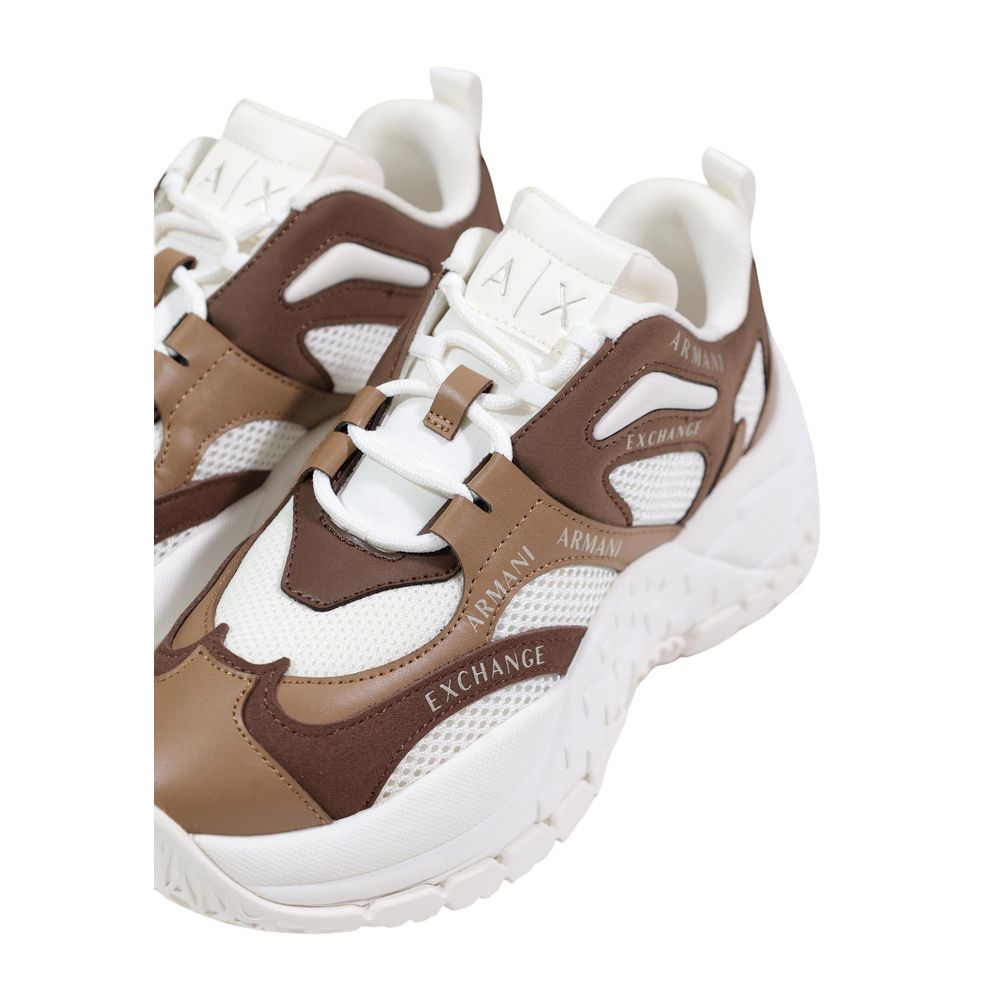 Armani Exchange Bicolor Chunky-Sneaker aus Polyester