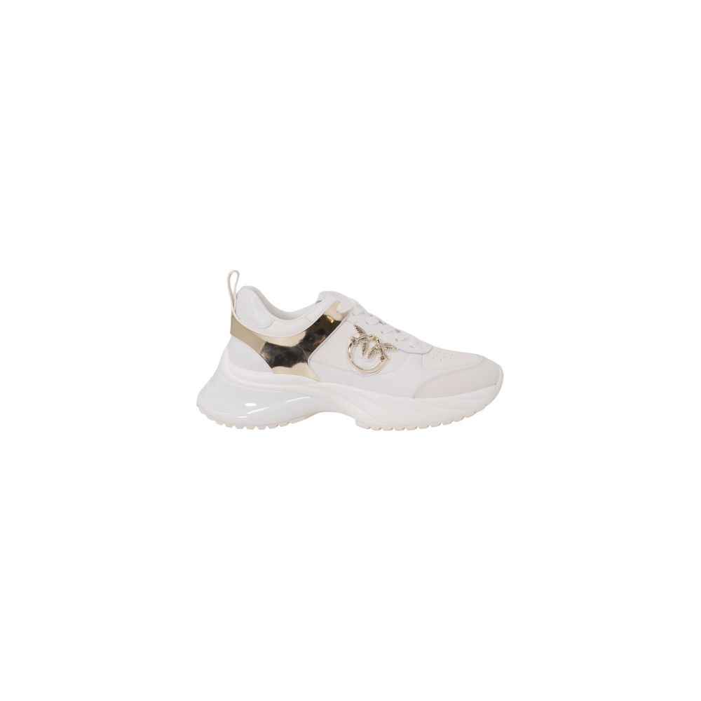 PINKO Sneaker aus weißem Leder