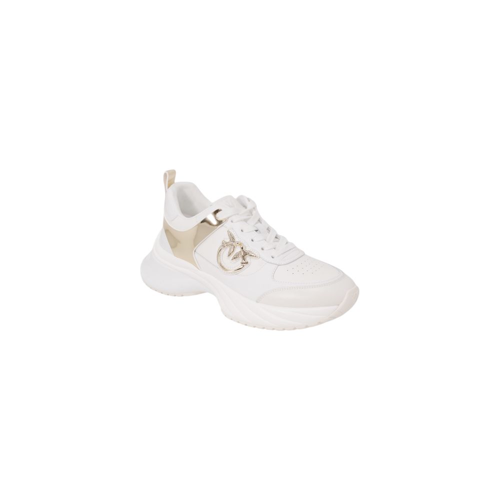 PINKO Sneaker aus weißem Leder