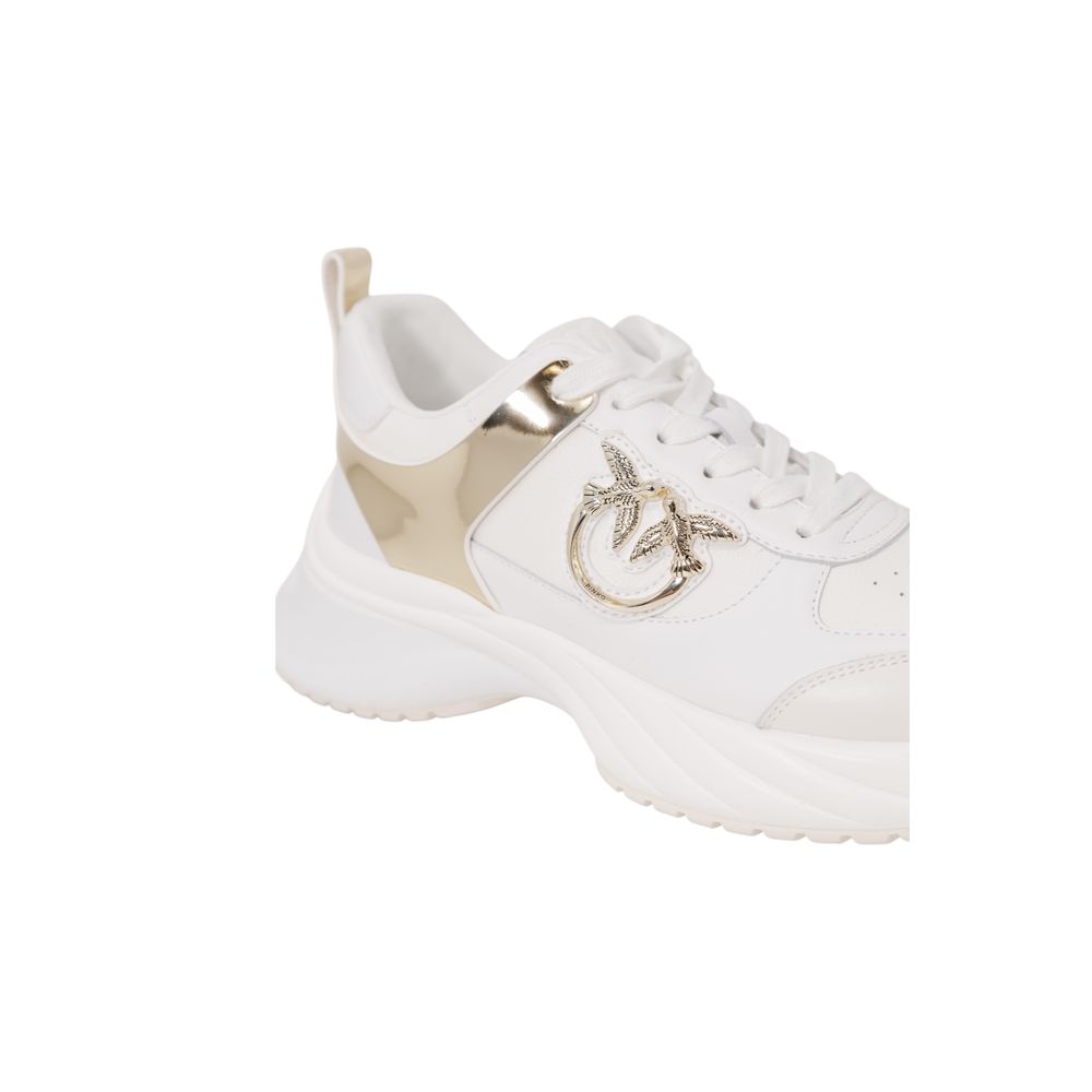 PINKO Sneaker aus weißem Leder