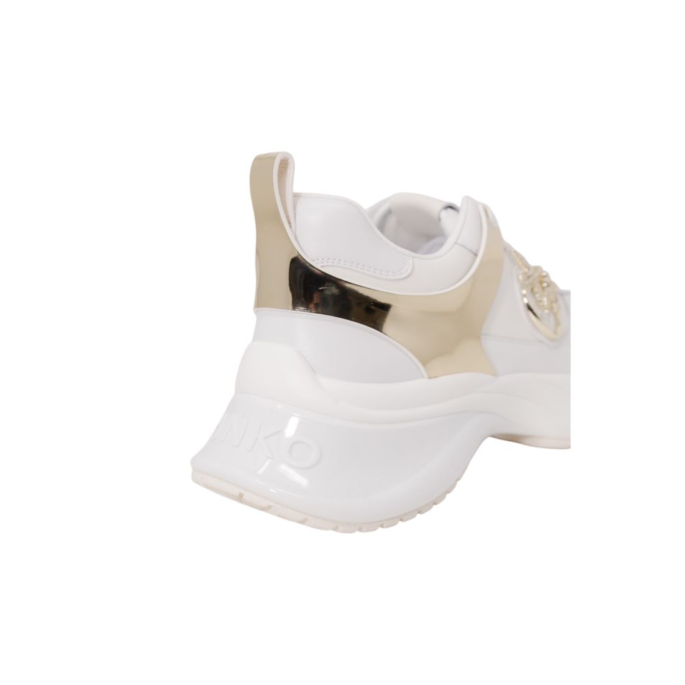 PINKO Sneaker aus weißem Leder