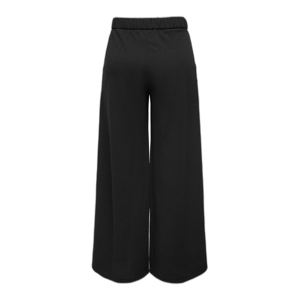 Jacqueline De Yong Schwarze Freizeithose aus recyceltem Polyester