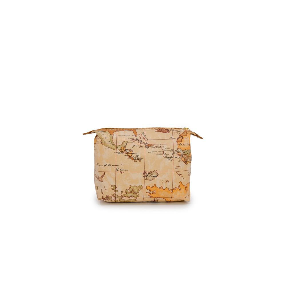 Alviero Martini Prima Classe Beige Polyester Clutch-Tasche