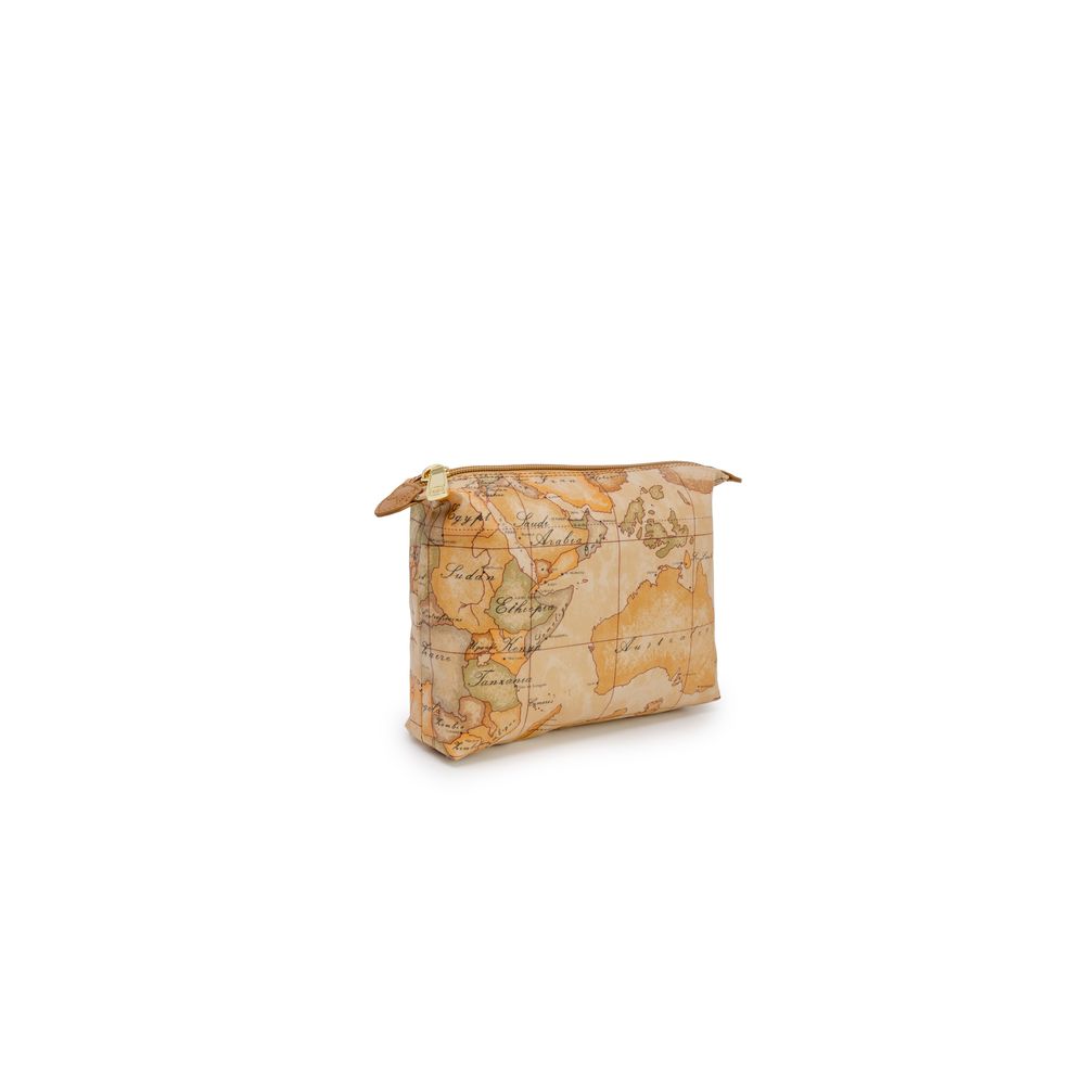 Alviero Martini Prima Classe Beige Polyester Clutch-Tasche